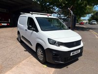 USED 2021 21 PEUGEOT PARTNER 1000 Professional 1.5 BlueHDi 100 Standard Panel Van 5dr Diesel Manual SWB Euro 6 - ONE OWNER + ONLY 33000 MILES 
