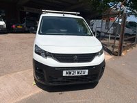USED 2021 21 PEUGEOT PARTNER 1000 Professional 1.5 BlueHDi 100 Standard Panel Van 5dr Diesel Manual SWB Euro 6 - ONE OWNER + ONLY 33000 MILES 