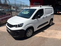 USED 2021 21 PEUGEOT PARTNER 1000 Professional 1.5 BlueHDi 100 Standard Panel Van 5dr Diesel Manual SWB Euro 6 - ONE OWNER + ONLY 33000 MILES 