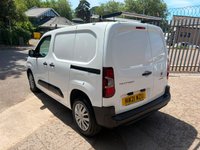 USED 2021 21 PEUGEOT PARTNER 1000 Professional 1.5 BlueHDi 100 Standard Panel Van 5dr Diesel Manual SWB Euro 6 - ONE OWNER + ONLY 33000 MILES 