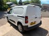 USED 2021 21 PEUGEOT PARTNER 1000 Professional 1.5 BlueHDi 100 Standard Panel Van 5dr Diesel Manual SWB Euro 6 - ONE OWNER + ONLY 33000 MILES 