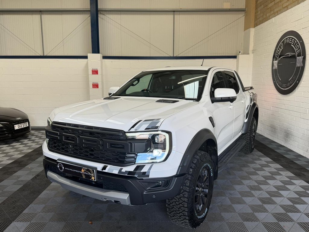 USED 2023 23 FORD RANGER 2.0 EcoBlue Raptor Auto 4WD Euro 6 (s/s) 4dr ELECTRIC ROLLER SHUTTER|FSH