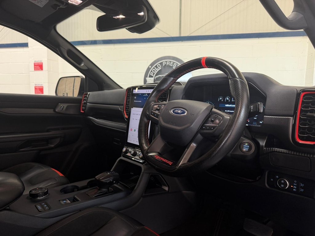 USED 2023 23 FORD RANGER 2.0 EcoBlue Raptor Auto 4WD Euro 6 (s/s) 4dr ELECTRIC ROLLER SHUTTER|FSH