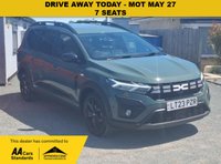 USED 2023 23 DACIA JOGGER 1.0 TCe Extreme SE MPV 5dr Petrol Manual Euro 6 (s/s) (110 ps) MOT MAY 27 - 7 SEATS