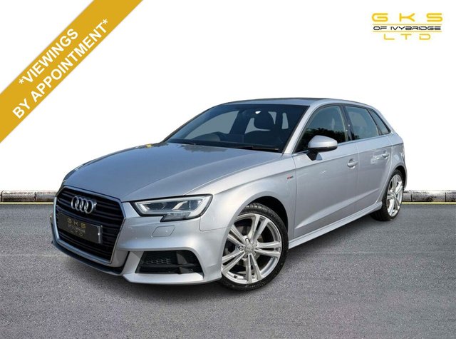 View our Audi A3 1.5 TFSI CoD 35 S line Sportback 5dr Petrol Manual Euro 6 (s/s) (150 ps)