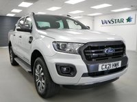 USED 2021 21 FORD RANGER 2.0 ECOBLUE 213 BHP WILDTRAK 4WD AUTOMATIC 1 OWNER | WILDTRAK | TOW PACK | LOW MILES !
