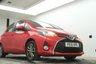 USED 2015 15 TOYOTA YARIS 1.33 Dual VVT-i Icon Hatchback 5dr Petrol Manual Euro 5 Euro 5 (99 ps) ONLY &pound;35 A YEAR ROAD TAX+LONG MOT UNTIL 03.03.2027+SERVICE HISTORY+7 INCH TOUCHSCREEN-TOYOTA TOUCH 2+BLUETOOTH CONNECTIVITY+AIR-CONDITIONING+FOLLOW-ME-HOME HEADLIGHTS+PARKING ASSISTANCE WITH REVERSE CAMERA+'CHILLI RED' PAINT+15 INCH ALLOY WHEELS.