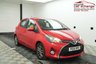 USED 2015 15 TOYOTA YARIS 1.33 Dual VVT-i Icon Hatchback 5dr Petrol Manual Euro 5 Euro 5 (99 ps) ONLY &pound;35 A YEAR ROAD TAX+LONG MOT UNTIL 03.03.2027+SERVICE HISTORY+7 INCH TOUCHSCREEN-TOYOTA TOUCH 2+BLUETOOTH CONNECTIVITY+AIR-CONDITIONING+FOLLOW-ME-HOME HEADLIGHTS+PARKING ASSISTANCE WITH REVERSE CAMERA+'CHILLI RED' PAINT+15 INCH ALLOY WHEELS.