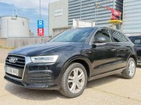 USED 2016 66 AUDI Q3 2.0 TDI S line Euro 6 (s/s) 5dr (Nav) LOW MILES ULEZ NEW MOT SERVICE