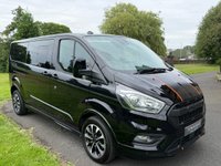 USED 2021 70 FORD TRANSIT CUSTOM 2.0 320 EcoBlue Sport Crew Van Double Cab 5dr Diesel Manual L2 H1 Euro 6 (s/s) (185 ps) Rear Parking Camera