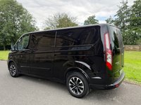USED 2021 70 FORD TRANSIT CUSTOM 2.0 320 EcoBlue Sport Crew Van Double Cab 5dr Diesel Manual L2 H1 Euro 6 (s/s) (185 ps) Rear Parking Camera