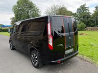 USED 2021 70 FORD TRANSIT CUSTOM 2.0 320 EcoBlue Sport Crew Van Double Cab 5dr Diesel Manual L2 H1 Euro 6 (s/s) (185 ps) Rear Parking Camera