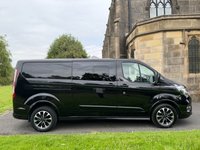 USED 2021 70 FORD TRANSIT CUSTOM 2.0 320 EcoBlue Sport Crew Van Double Cab 5dr Diesel Manual L2 H1 Euro 6 (s/s) (185 ps) Rear Parking Camera