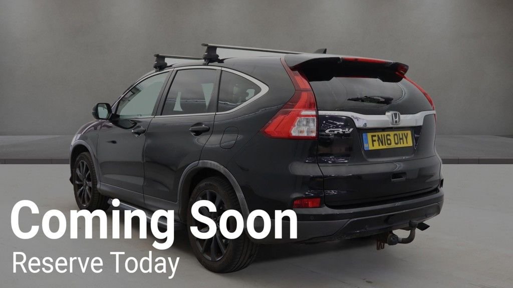 USED 2016 16 HONDA CR-V 1.6 i-DTEC Black Edition SUV 5dr Diesel Manual 4WD Euro 6 (s/s) (160 ps) 1 OWNER FROM NEW 2 KEYS SH