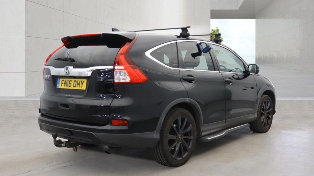 USED 2016 16 HONDA CR-V 1.6 i-DTEC Black Edition SUV 5dr Diesel Manual 4WD Euro 6 (s/s) (160 ps) 1 OWNER FROM NEW 2 KEYS SH