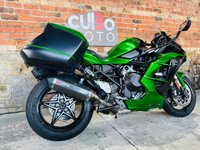 USED 2018 18 KAWASAKI NINJA H2 SX SE Scorpion Exhaust + Luggage