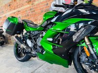 USED 2018 18 KAWASAKI NINJA H2 SX SE Scorpion Exhaust + Luggage