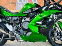 USED 2018 18 KAWASAKI NINJA H2 SX SE Scorpion Exhaust + Luggage