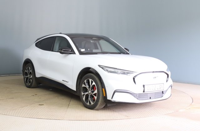 View our Ford Mustang Mach-E Extended Range 91kWh SUV 5dr Electric Automatic AWD (351 ps) 360 Degree Camera, Front / Rear Parking Sensors, Tech Pack Plus, Heated Driver And Passenger Seats, Heated Steering Wheel