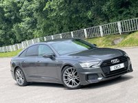 USED 2021 21 AUDI A6 SALOON 2.0 TDI 40 Black Edition Saloon 4dr Diesel S Tronic quattro Euro 6 (s/s) (204 ps) SAT NAV + PARKING SENSORS