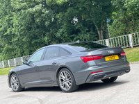 USED 2021 21 AUDI A6 SALOON 2.0 TDI 40 Black Edition Saloon 4dr Diesel S Tronic quattro Euro 6 (s/s) (204 ps) SAT NAV + PARKING SENSORS