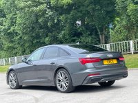 USED 2021 21 AUDI A6 SALOON 2.0 TDI 40 Black Edition Saloon 4dr Diesel S Tronic quattro Euro 6 (s/s) (204 ps) SAT NAV + PARKING SENSORS