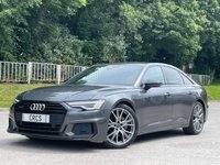 USED 2021 21 AUDI A6 SALOON 2.0 TDI 40 Black Edition Saloon 4dr Diesel S Tronic quattro Euro 6 (s/s) (204 ps) SAT NAV + PARKING SENSORS