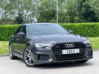 USED 2021 21 AUDI A6 SALOON 2.0 TDI 40 Black Edition Saloon 4dr Diesel S Tronic quattro Euro 6 (s/s) (204 ps) SAT NAV + PARKING SENSORS