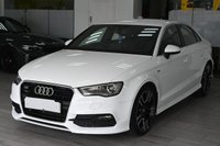 USED 2016 65 AUDI A3 1.4 TFSI CoD S line Saloon 4dr Petrol Manual Euro 6 (s/s) (Nav) (150 ps) *HOME DELIVERY 7 DAY MONEY BACK*