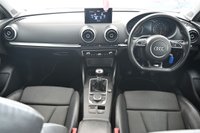 USED 2016 65 AUDI A3 1.4 TFSI CoD S line Saloon 4dr Petrol Manual Euro 6 (s/s) (Nav) (150 ps) *HOME DELIVERY 7 DAY MONEY BACK*