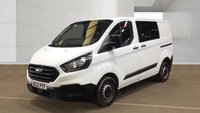 USED 2022 22 FORD TRANSIT CUSTOM 2.0 300 EcoBlue Leader Crew Van Double Cab 5dr Diesel Manual L1 H1 Euro 6 (s/s) (105 ps) 