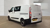 USED 2022 22 FORD TRANSIT CUSTOM 2.0 300 EcoBlue Leader Crew Van Double Cab 5dr Diesel Manual L1 H1 Euro 6 (s/s) (105 ps) 