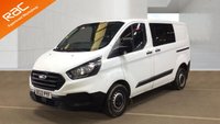 USED 2022 22 FORD TRANSIT CUSTOM 2.0 300 EcoBlue Leader Crew Van Double Cab 5dr Diesel Manual L1 H1 Euro 6 (s/s) (105 ps) 