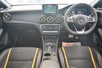 USED 2017 67 MERCEDES-BENZ CLA 2.0 CLA45 AMG Yellow Night Edition Coupe 4dr Petrol SpdS DCT 4MATIC Euro 6 (s/s) (381 ps) SAT NAV R-CAM P-ROOF AMG H-LEATHERS