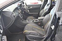 USED 2017 67 MERCEDES-BENZ CLA 2.0 CLA45 AMG Yellow Night Edition Coupe 4dr Petrol SpdS DCT 4MATIC Euro 6 (s/s) (381 ps) SAT NAV R-CAM P-ROOF AMG H-LEATHERS