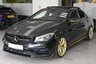 USED 2017 67 MERCEDES-BENZ CLA 2.0 CLA45 AMG Yellow Night Edition Coupe 4dr Petrol SpdS DCT 4MATIC Euro 6 (s/s) (381 ps) SAT NAV R-CAM P-ROOF AMG H-LEATHERS