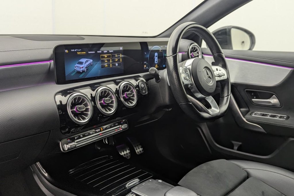 USED 2021 71 MERCEDES-BENZ A CLASS 1.3 A200 AMG Line Edition (Executive) Saloon 4dr Petrol 7G-DCT Euro 6 (s/s) (163 ps) Sat Nav, Camera, 18" Alloys