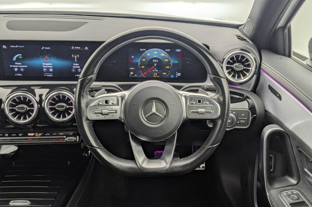 USED 2021 71 MERCEDES-BENZ A CLASS 1.3 A200 AMG Line Edition (Executive) Saloon 4dr Petrol 7G-DCT Euro 6 (s/s) (163 ps) Sat Nav, Camera, 18" Alloys