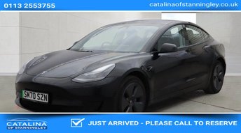 2021 TESLA Model 3 Standard Range Plus Saloon 4dr Electric Auto RWD (241 bhp) £12500.00