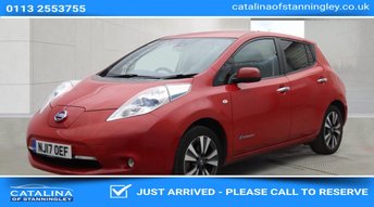 2017 NISSAN LEAF 30kWh Tekna Hatchback 5dr Electric Auto (109 bhp) &pound;4850.00