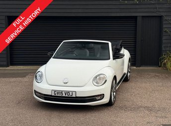 2015 VOLKSWAGEN BEETLE 2.0 TDI BlueMotion Tech Sport Cabriolet 2dr Diesel DSG Euro 6 (s/s) (150 ps) &pound;16950.00