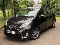 USED 2014 64 TOYOTA YARIS 1.33 Dual VVT-i Icon Hatchback 5dr Petrol Manual Euro 5 Euro 5 (99 ps) *FULL SERVICE HISTORY* REVERSING CAM-BLUETOOTH-X2 KEYS