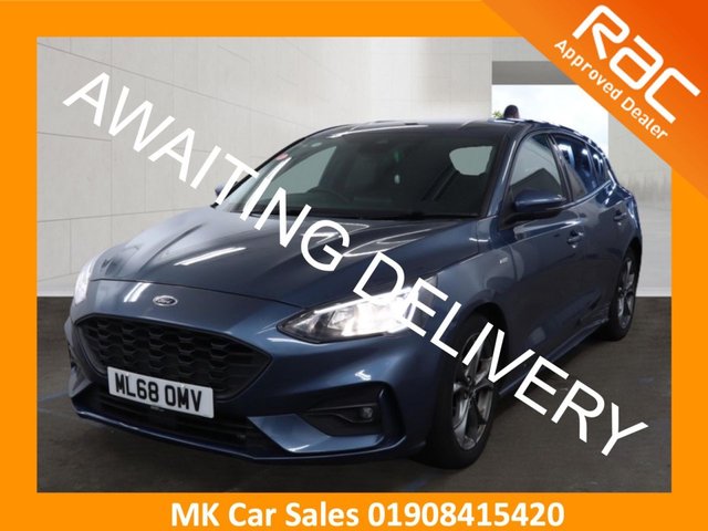 2018 FORD FOCUS 1.0T EcoBoost ST-Line Hatchback 5dr Petrol Manual Euro 6 (s/s) (125 ps) ML68OMV £8695.00