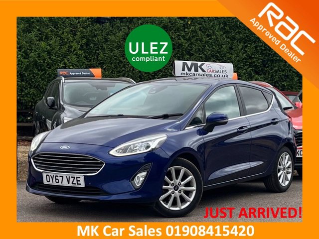 2017 FORD FIESTA 1.0T EcoBoost Titanium Hatchback 5dr Petrol Manual Euro 6 (s/s) (100 ps) £7195.00