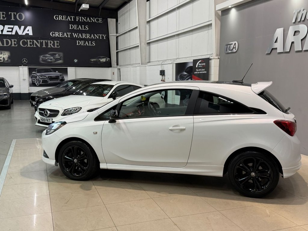 USED 2017 67 VAUXHALL CORSA 1.4i Turbo White Edition Hatchback 3dr Petrol Manual Euro 6 (s/s) (150 ps) 