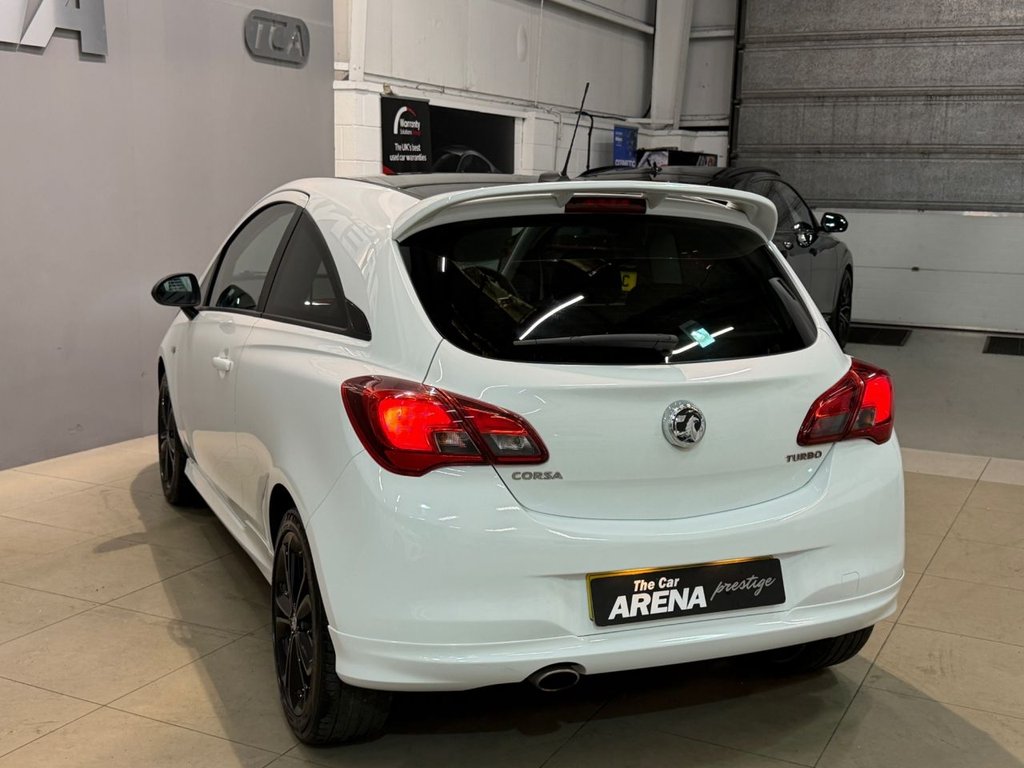 USED 2017 67 VAUXHALL CORSA 1.4i Turbo White Edition Hatchback 3dr Petrol Manual Euro 6 (s/s) (150 ps) 