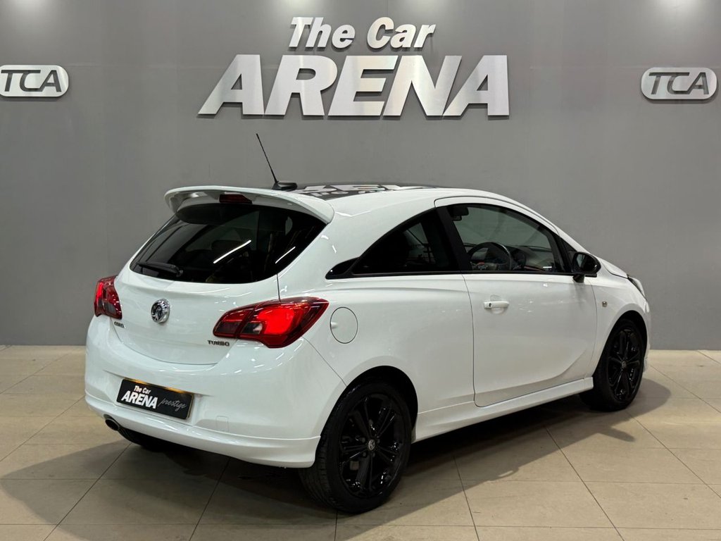 USED 2017 67 VAUXHALL CORSA 1.4i Turbo White Edition Hatchback 3dr Petrol Manual Euro 6 (s/s) (150 ps) 