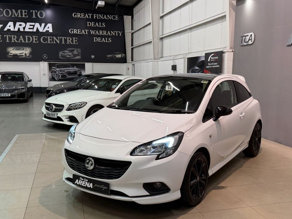 USED 2017 67 VAUXHALL CORSA 1.4i Turbo White Edition Hatchback 3dr Petrol Manual Euro 6 (s/s) (150 ps) 
