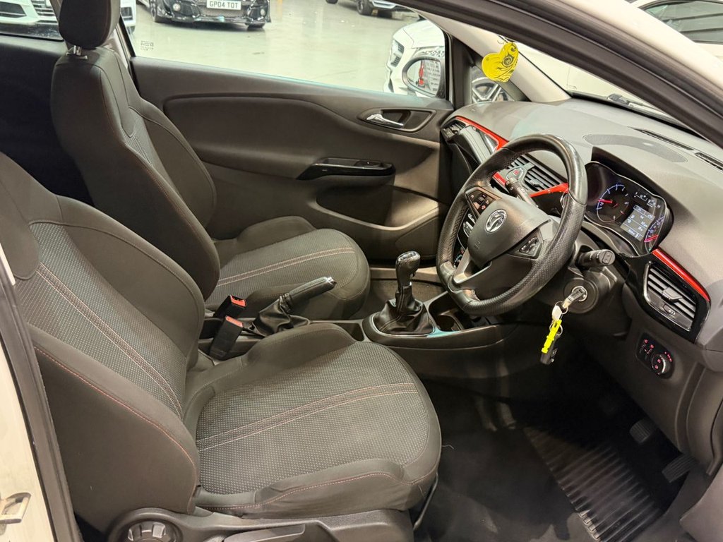 USED 2017 67 VAUXHALL CORSA 1.4i Turbo White Edition Hatchback 3dr Petrol Manual Euro 6 (s/s) (150 ps) 