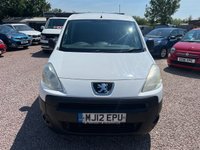 USED 2012 12 PEUGEOT PARTNER 1.6 HDi 625 S Panel Van 4dr Diesel Manual L1 (136 g/km, 75 bhp) 